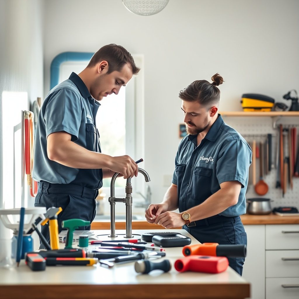 Plumbing workshop for householders